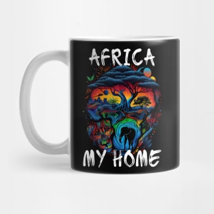 Africa, My Home 3 Mug